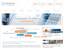 Tablet Screenshot of novalink.fr